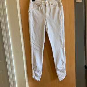 NWT Joe’s The Charlie high rise skinny ankle White‎ denim jeans Women’s Size 26
